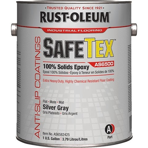Coating, 1 gal, Kit, Silver Gray, Gloss, Epoxy