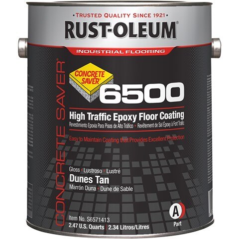 Coating, 6500, 1 gal, Clear, Gloss, Epoxy