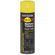 V2143838 Rust-Oleum V2100 Spray Paint, 15 oz, Aerosol, Spray, Safety Yellow