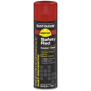 Spray Paint, V2100, 15 oz, Aerosol, Spray, Safety Red