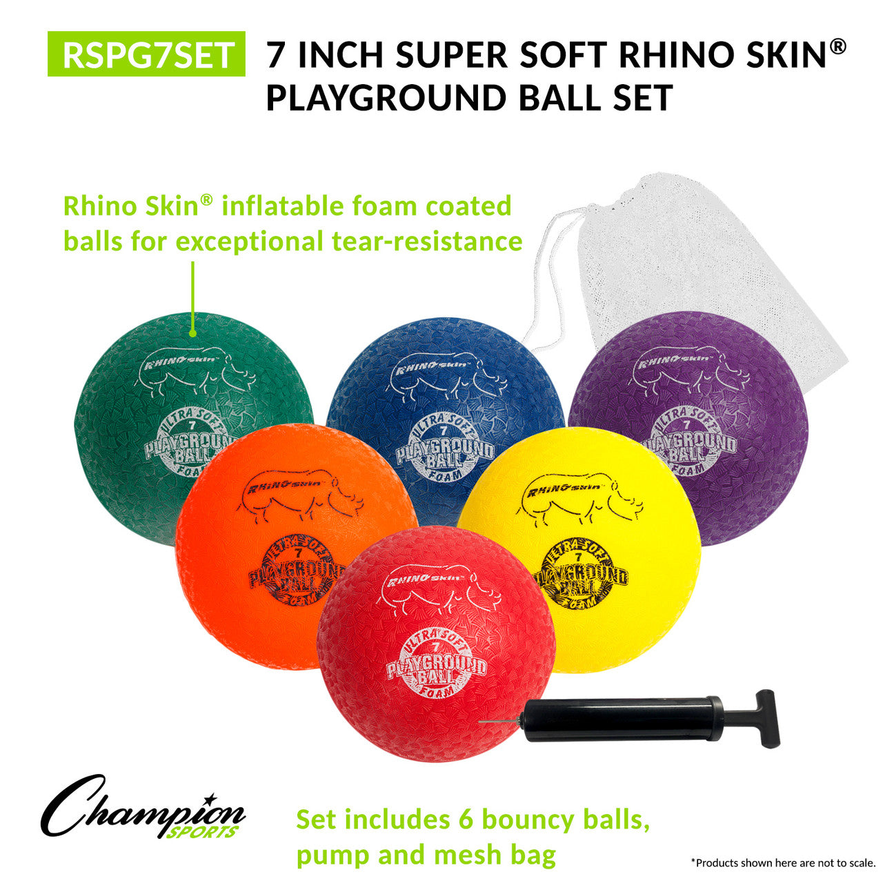 7" Soft Playground Ball Set