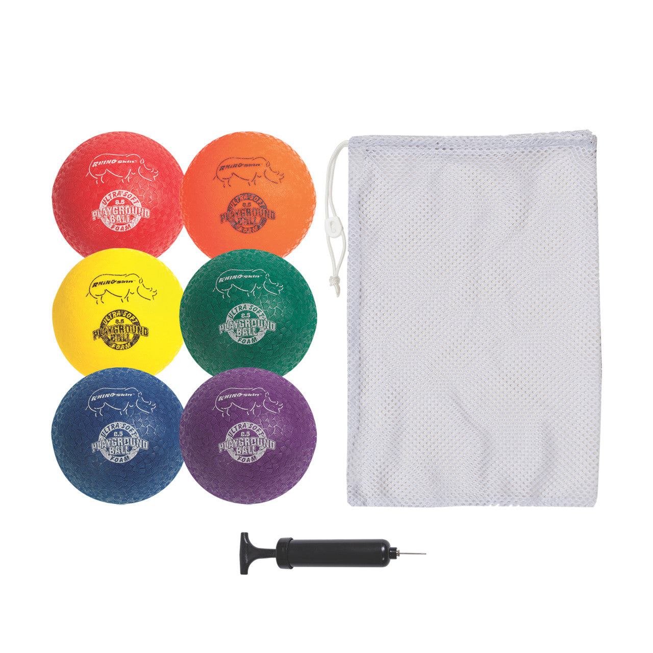 8.5"  Soft Rhino Skin Playground Ball Set
