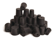 United Scientific® Rubber Stoppers, Solid, #000, comes with 1LB