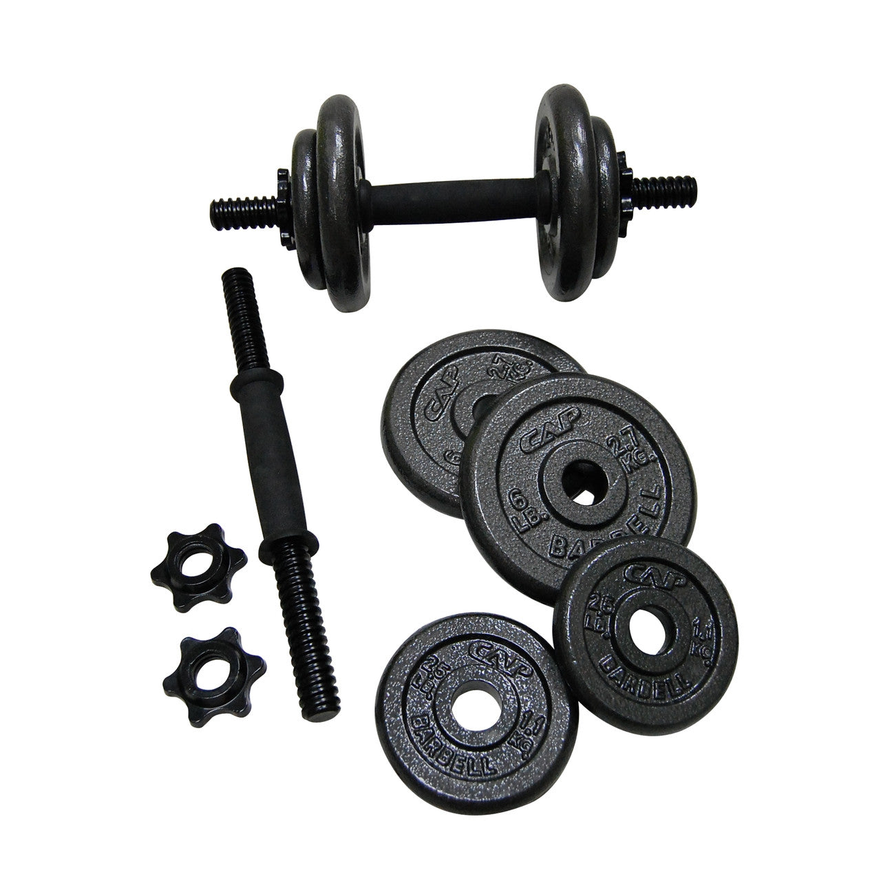 CAP 40lb Adjustable Cast Iron Dumbbell Set