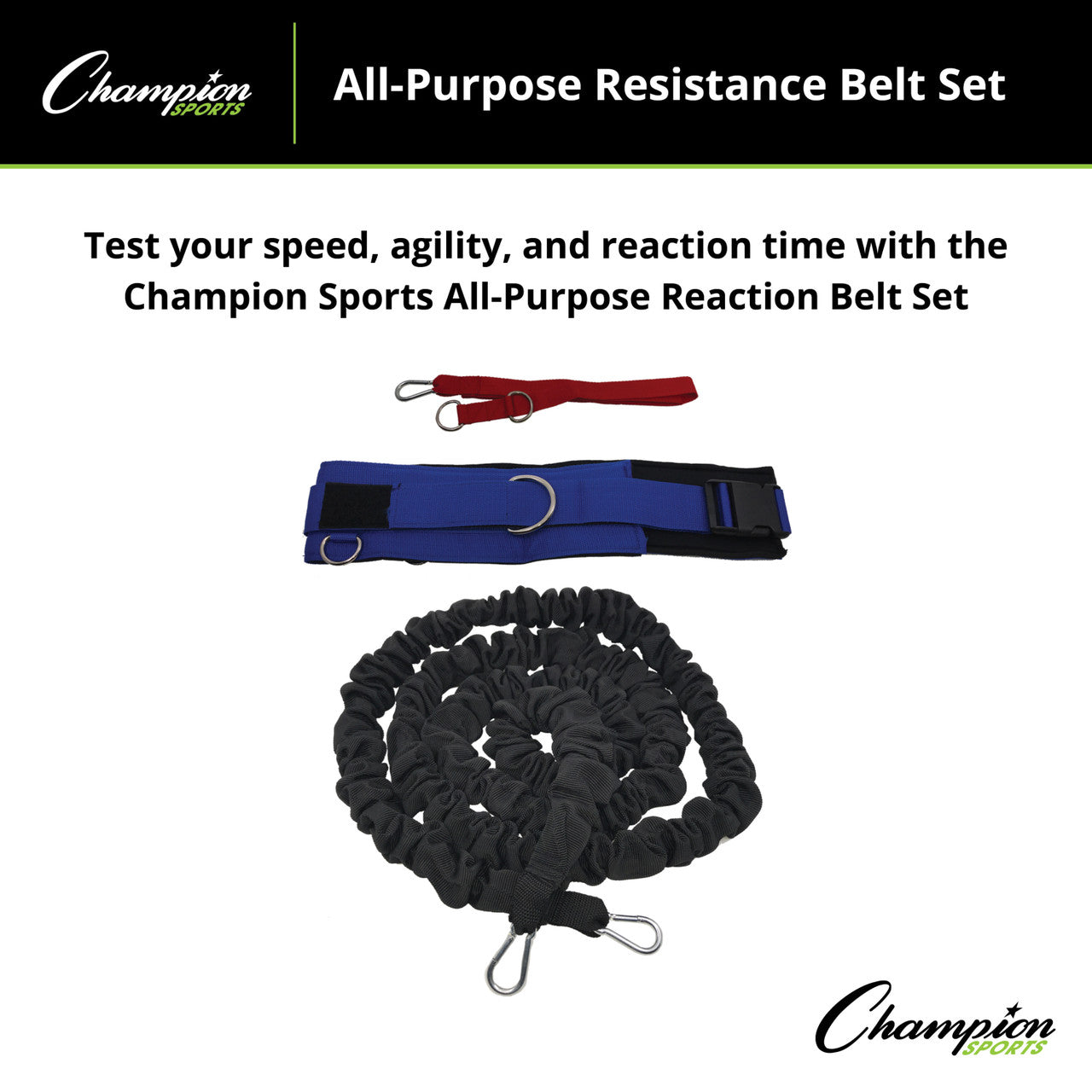 All-Purpose Resistance Belt Set