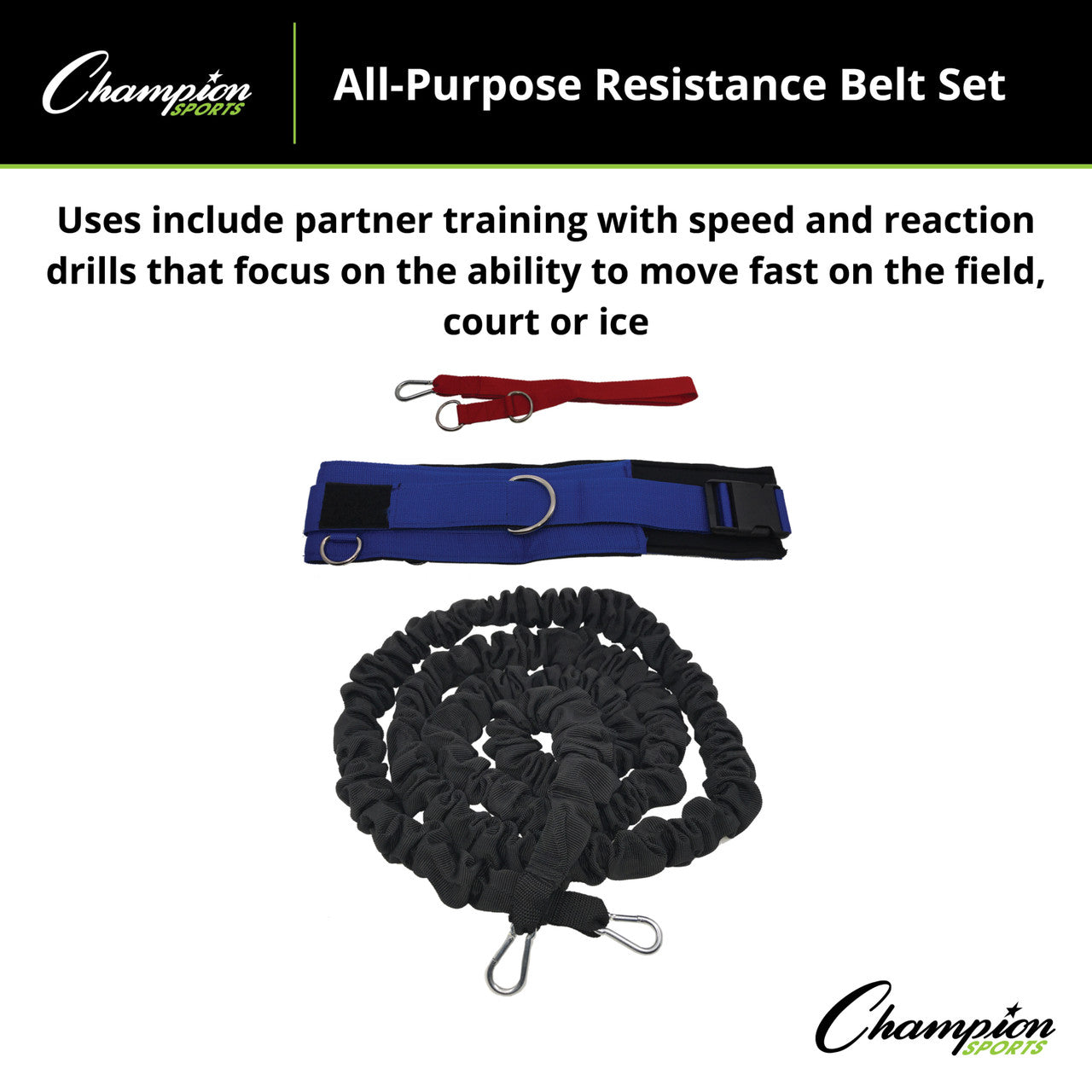 All-Purpose Resistance Belt Set