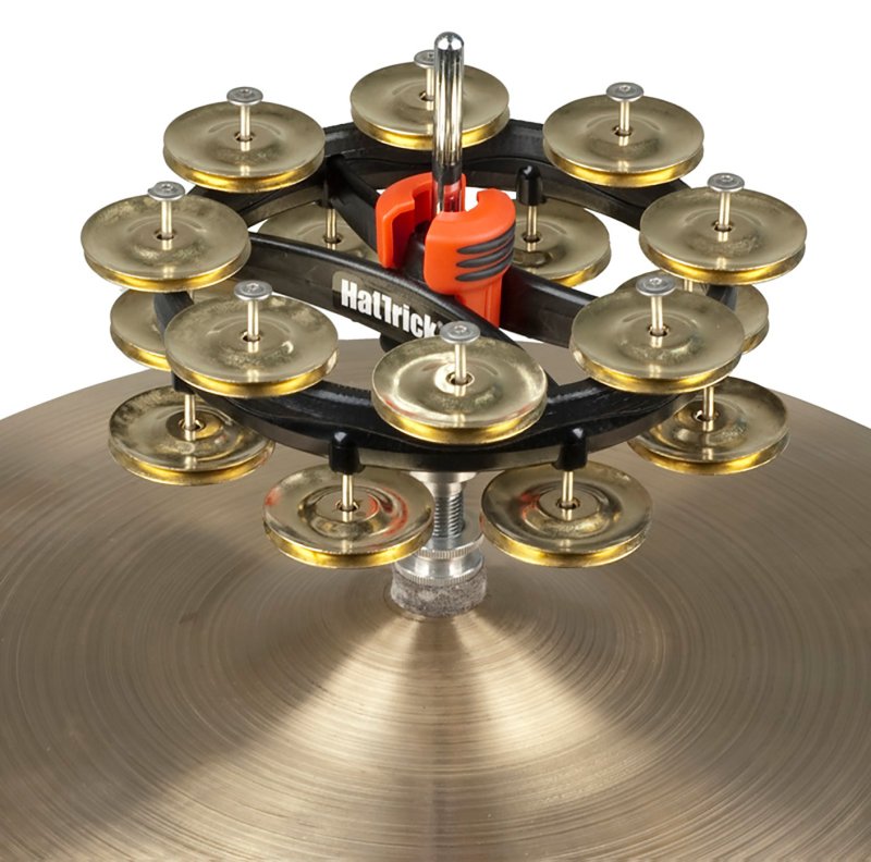 Rhythm Tech RT7423 G2 Hat Trick, Double Brass
