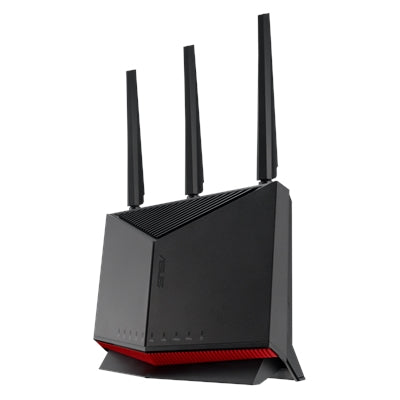 ASUS - RT-BE86U BE6800 Dual-Band Wi-Fi 7 Router - Black