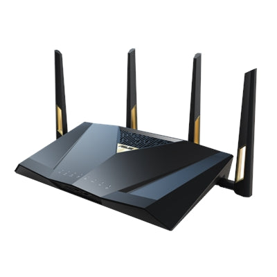 ASUS - Dual-Band WiFi 7 AiMesh Extendable Performance Router RT-BE88U - Black