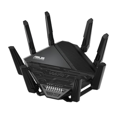 ASUS - RT-BE96U BE19000 Tri-Band Wi-Fi 7 Router - Black