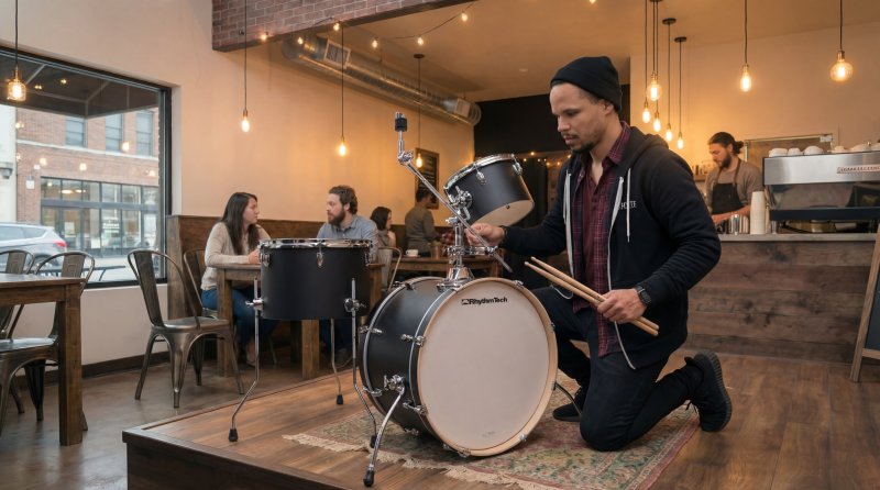 Rhythm Tech RTLVDK Sessiongo Drum Kit