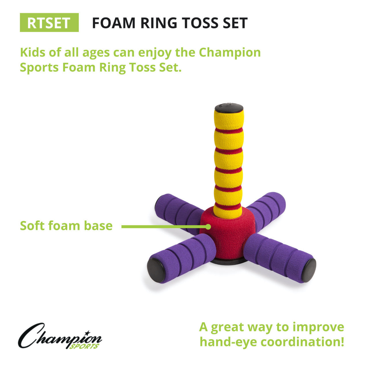 Foam Ring Toss Set