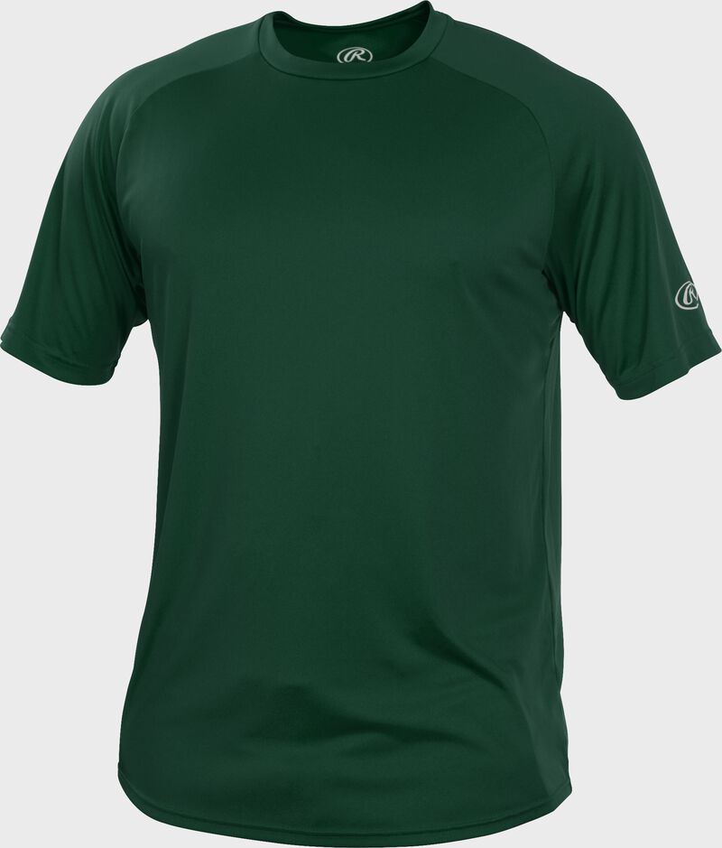 Rawlings Adult Crew Neck Short Sleeve Jersey - 3Xl - Dark Green