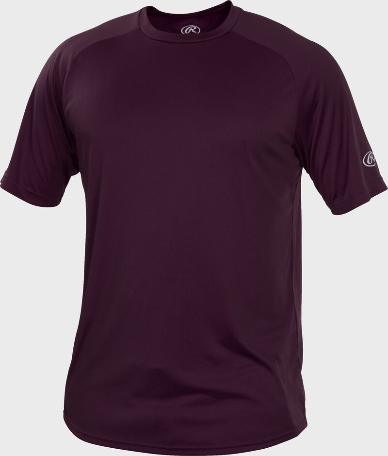 Rawlings Adult Crew Neck Short Sleeve Jersey - Extra Large - Maroon