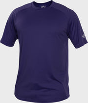 Rawlings Adult Crew Neck Short Sleeve Jersey - Extra Large - Purple