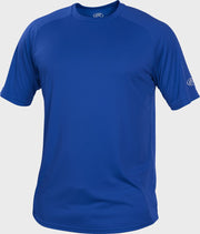 Rawlings Adult Crew Neck Short Sleeve Jersey - Medium - Royal