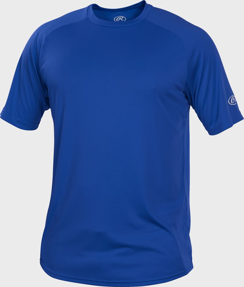 Rawlings Adult Crew Neck Short Sleeve Jersey - 2Xl - Royal