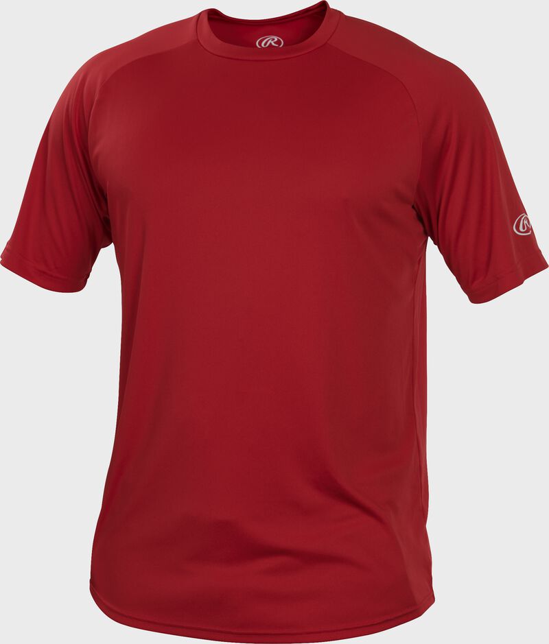 Rawlings Adult Crew Neck Short Sleeve Jersey - Medium - Scarlet