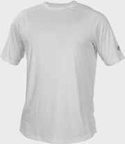 Rawlings Adult Crew Neck Short Sleeve Jersey - Medium - White