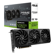 ASUS - PRIME NVIDIA GeForce RTX 5060 Ti OC Edition 16GB GDDR7 PCI Express 5.0 Graphics Card - Black