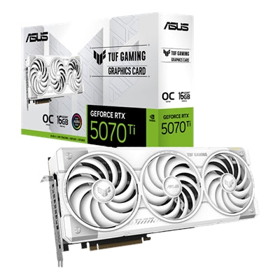 ASUS - TUF NVIDIA GeForce 5070 Ti Graphic Card - 16 GB GDDR7 - 7680 X 4320 - 2.61 GHz Boost Clock - 256 Bit Bus Width - PCI