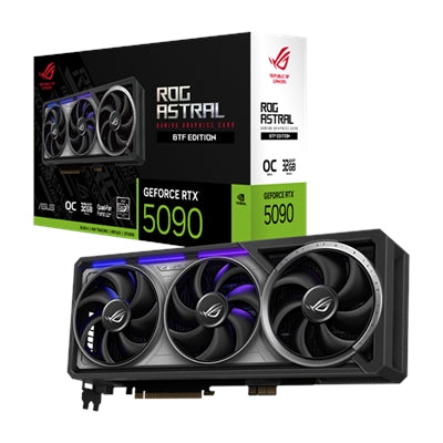 ROG Astral GeForce RTX™ 5090 BTF OC Edition Gaming Graphics Card (PCIe® 5.0, 32GB GDDR7, HDMI®/DP 2.1, 3.8-Slot, Detachable Graphics Card High Pow