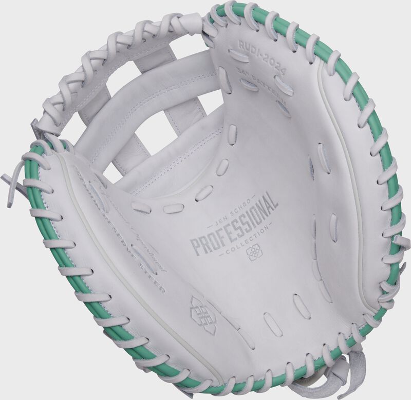 Easton Professional Collections Signature Series Jen Schroeder 34-Inch Softball Glove  - Left Hand Thrower - White