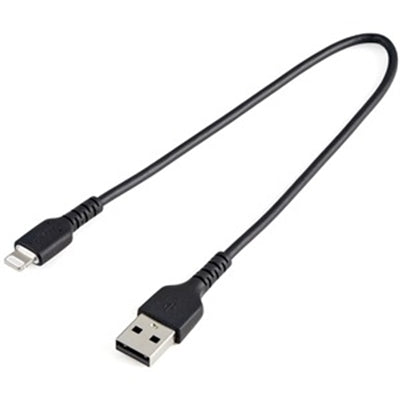 StarTech RUSBLTMM30CMB Mobile Phone Cable Black 0,3 M USB a Lightning