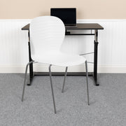 HERCULES Series 551 lb. Capacity White Stack Chair