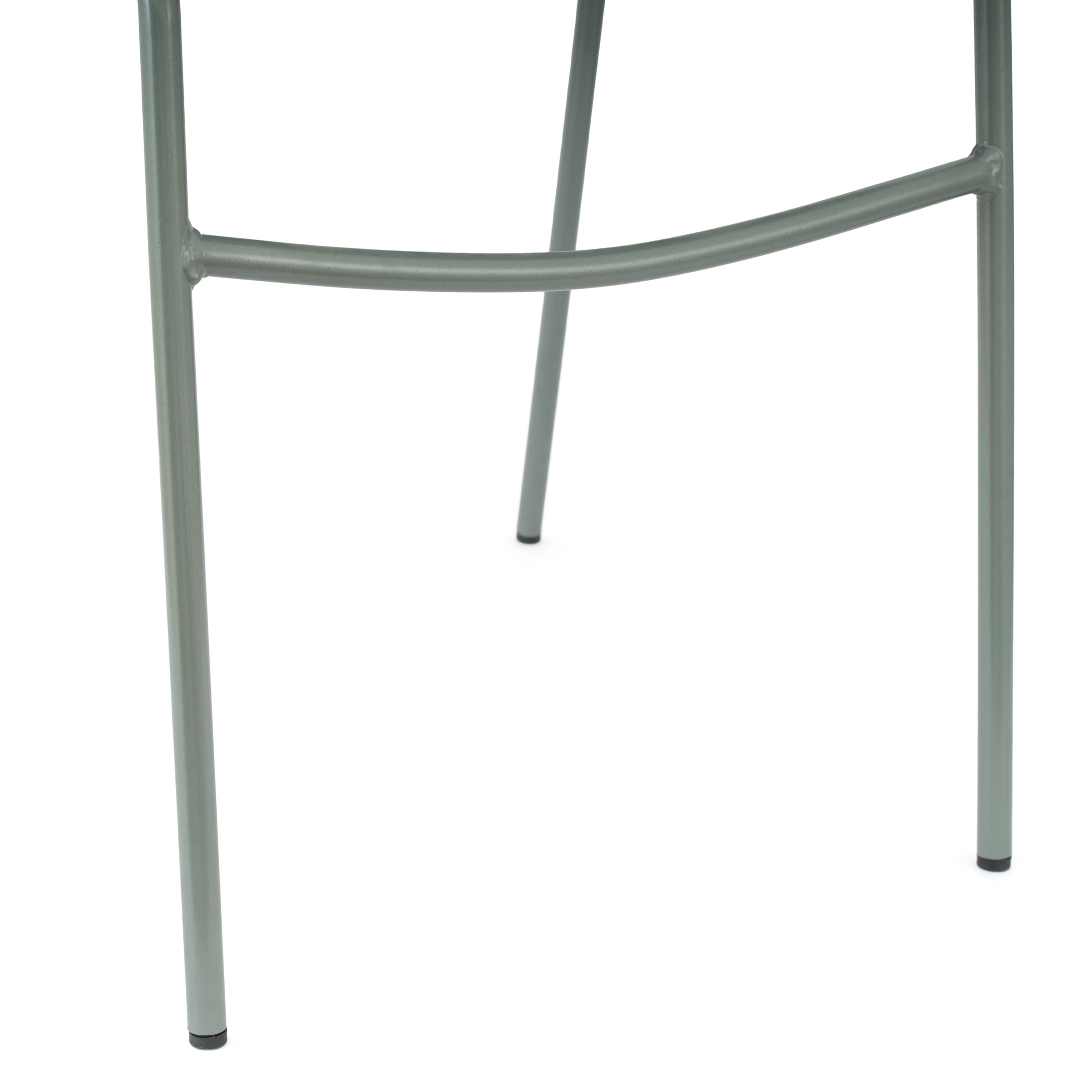HERCULES Navy Stack Chair with Air-Vent Back, Non-Sled Base and Gray Powder Coated Metal Frame
