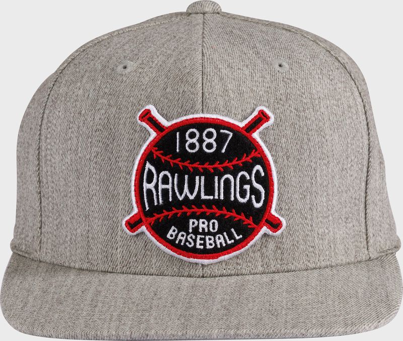 Rawlings Retro Hat - Osfa - Gray Heather