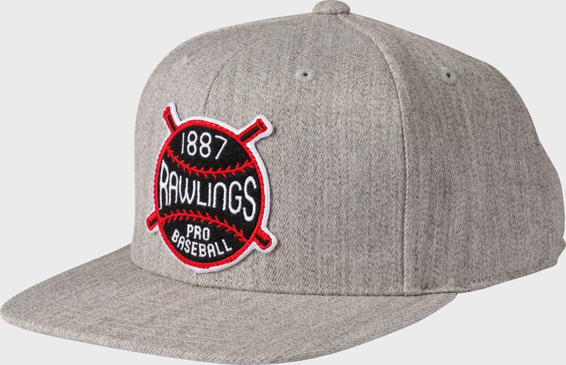 Rawlings Retro Hat - Osfa - Gray Heather