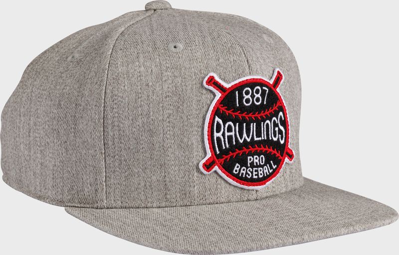 Rawlings Retro Hat - Osfa - Gray Heather