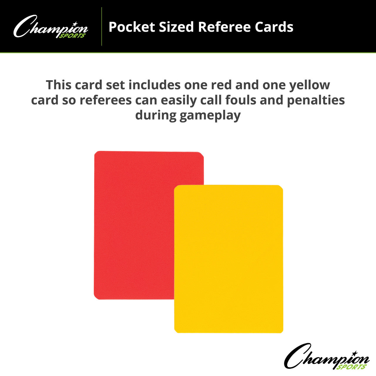 Referee Cards