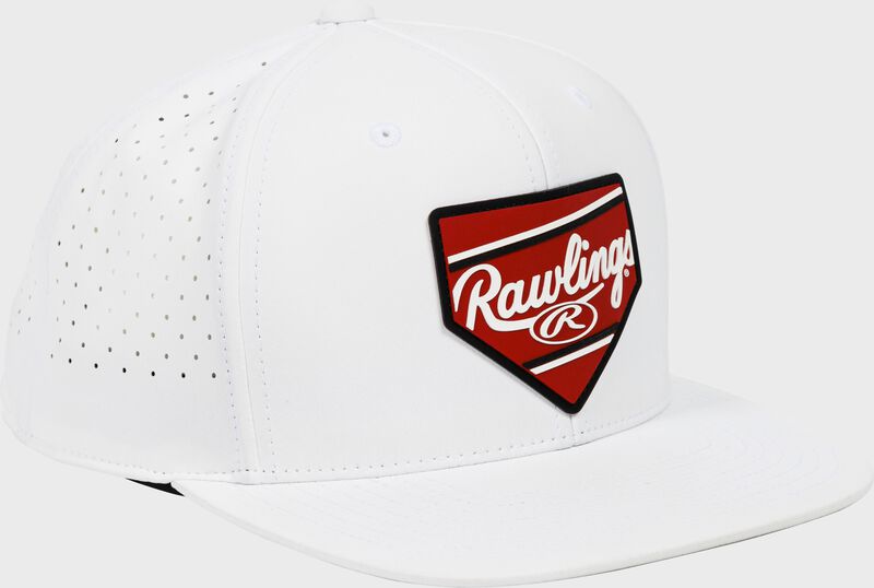 Rawlings Base Logo Hat - Osfa - White