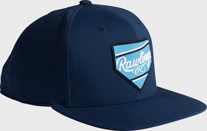Rawlings Base Logo Hat - Osfa - Navy