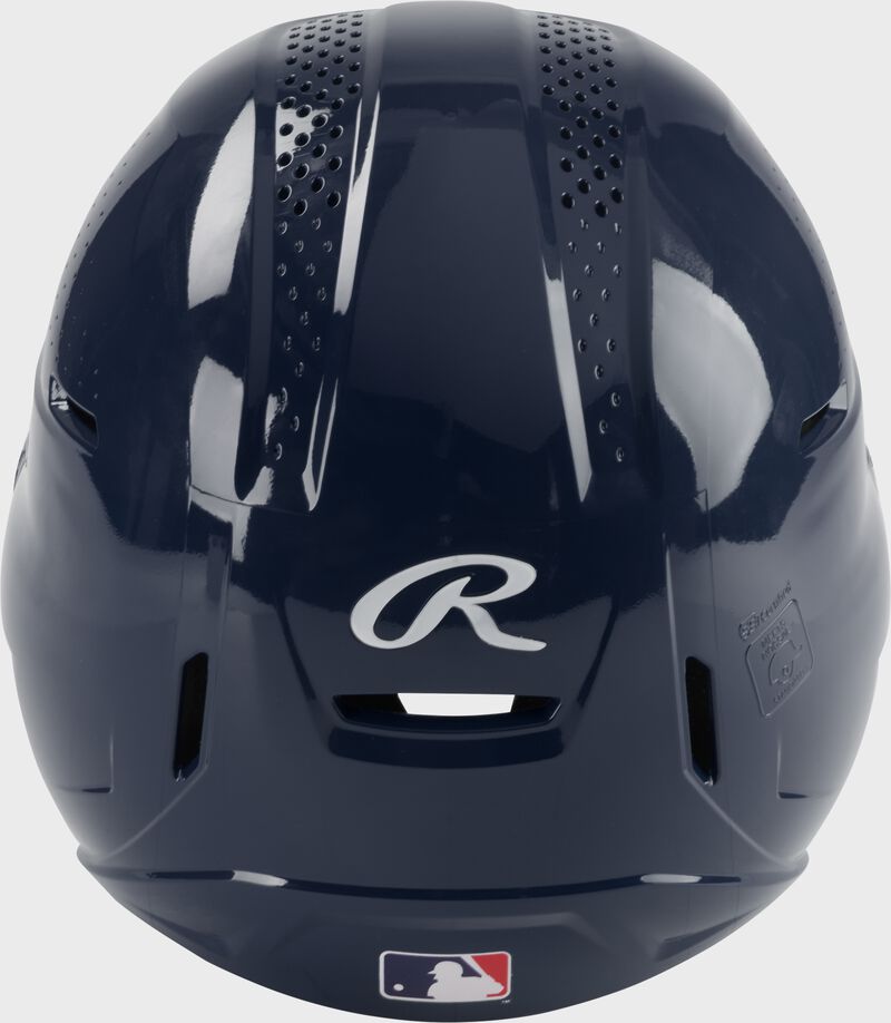 Rawlings Rx2 Gloss Junior Batting Helmet - Navy