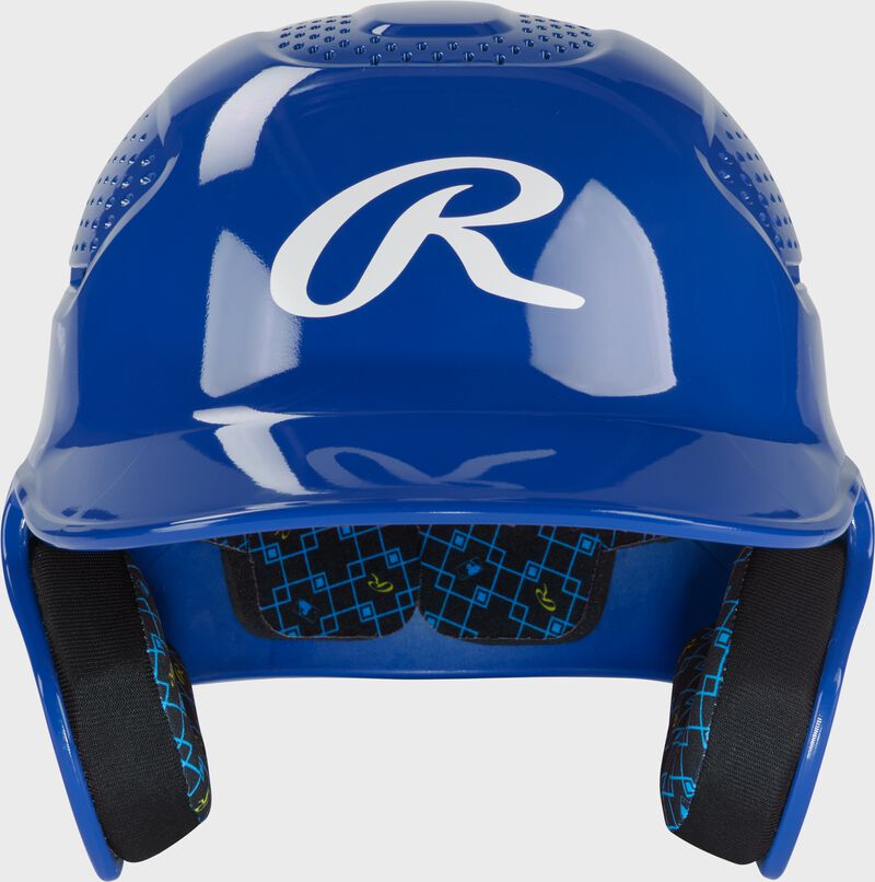 Rawlings Rx2 Gloss Senior Batting Helmet - Royal