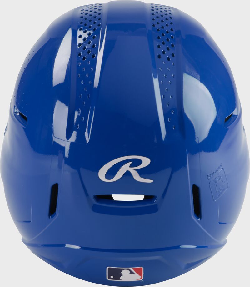 Rawlings Rx2 Gloss Senior Batting Helmet - Royal
