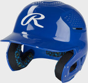 Rawlings Rx2 Gloss Senior Batting Helmet - Royal