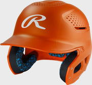 Rawlings Rx2 Matte Senior Batting Helmet - Athletic Orange