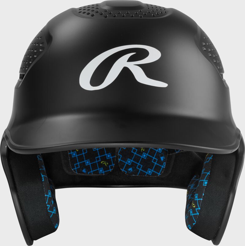 Rawlings Rx2 Matte Junior Batting Helmet - Black