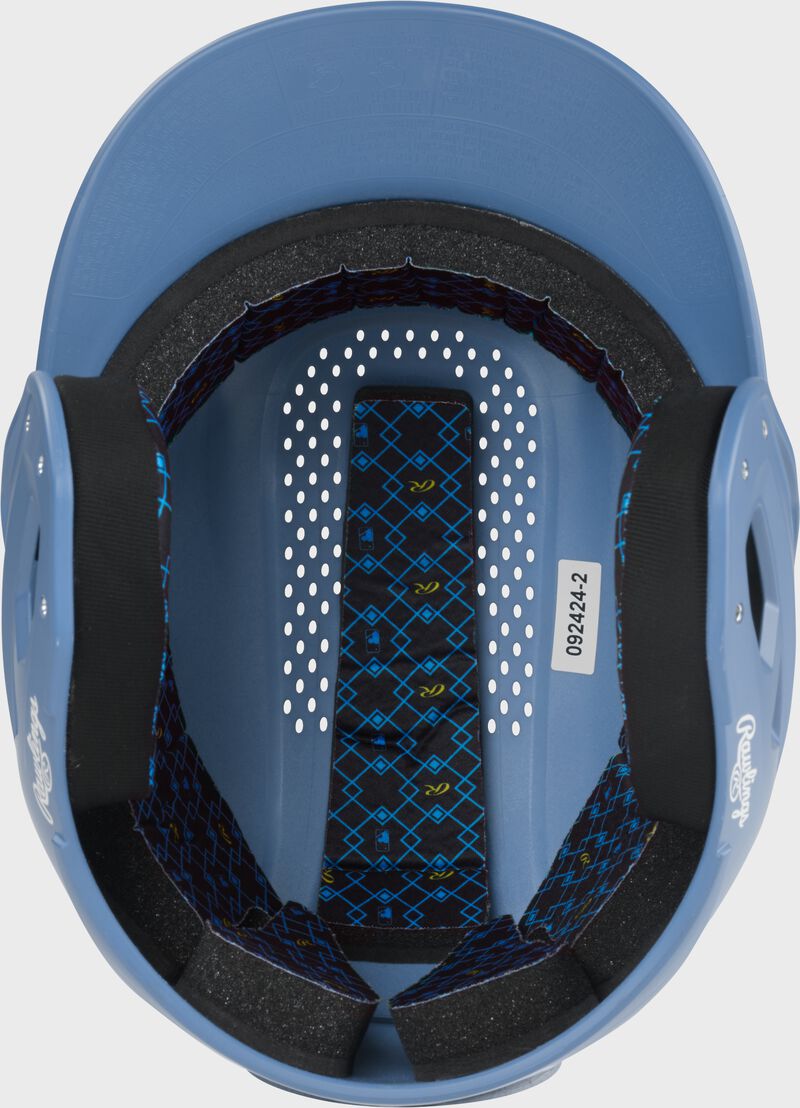 Rawlings Rx2 Matte Junior Batting Helmet - Columbia Blue