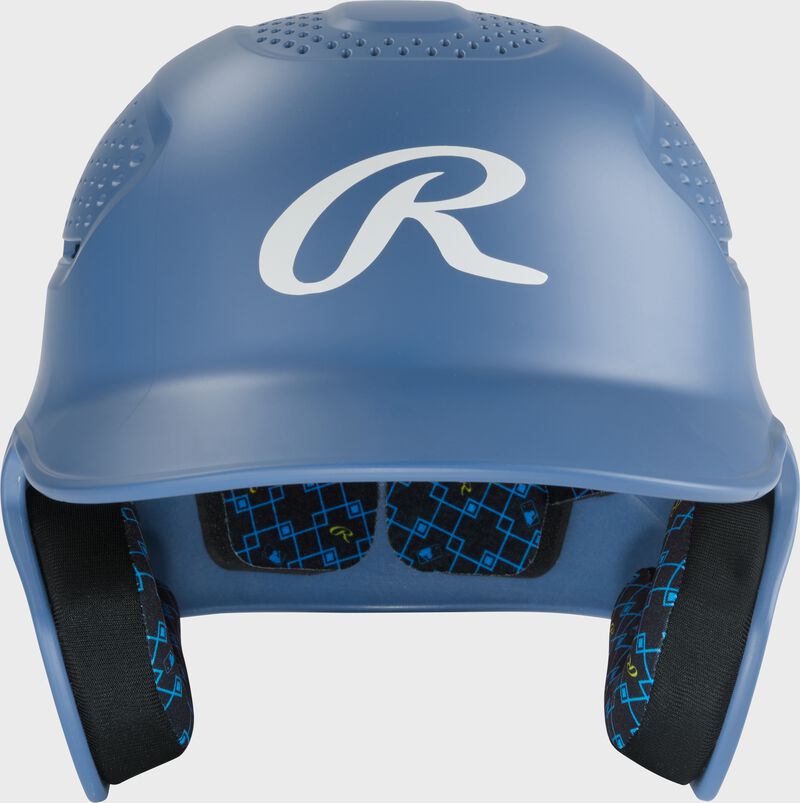 Rawlings Rx2 Matte Junior Batting Helmet - Columbia Blue