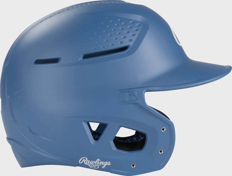 Rawlings Rx2 Matte Senior Batting Helmet - Columbia Blue