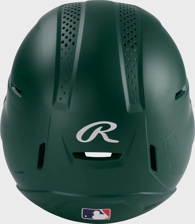 Rawlings Rx2 Matte Junior Batting Helmet - Dark Green