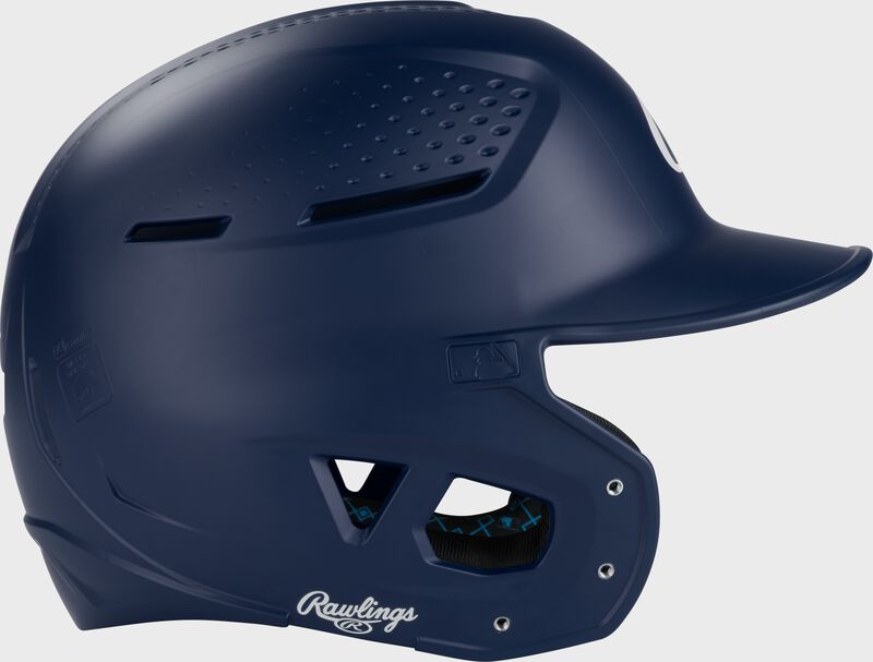 Rawlings Rx2 Matte Junior Batting Helmet - Navy