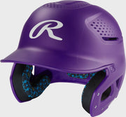 Rawlings Rx2 Matte Senior Batting Helmet - Purple