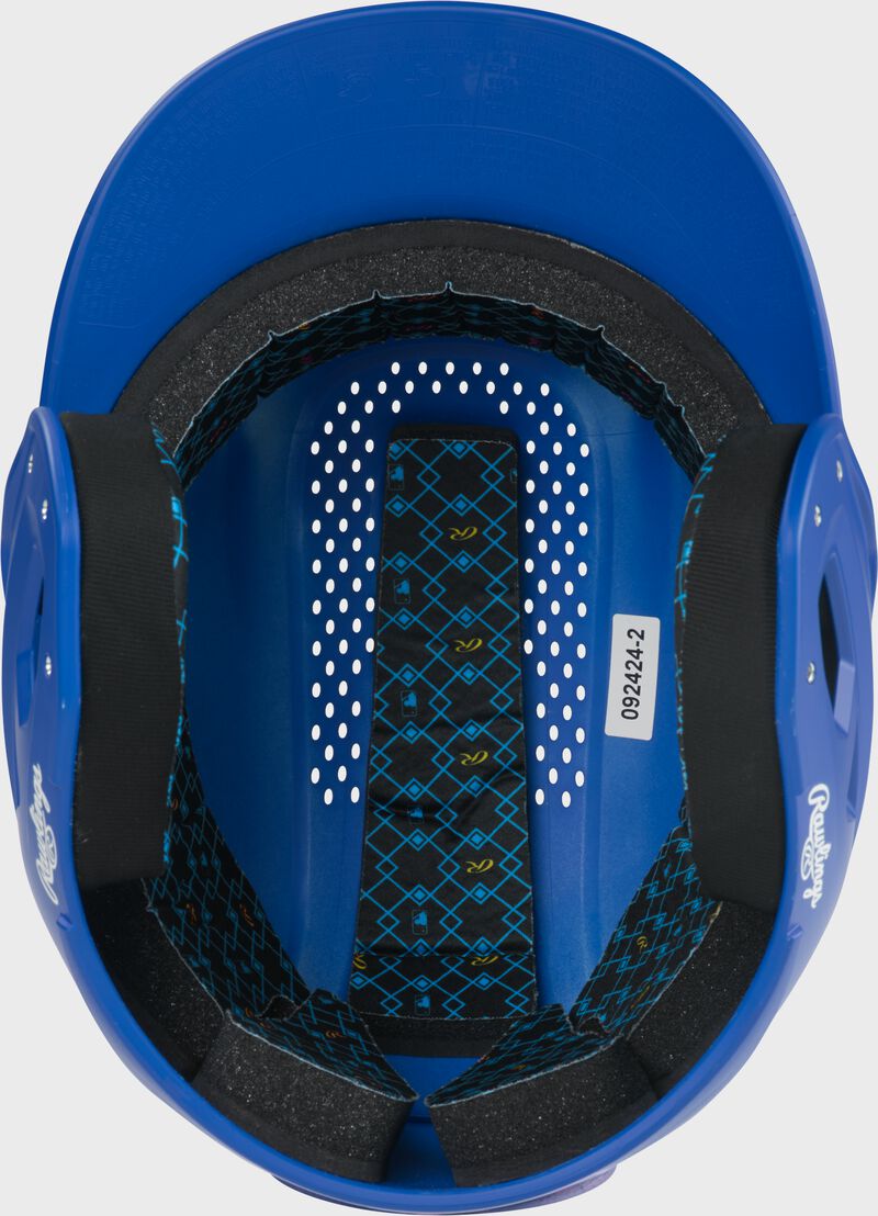 Rawlings Rx2 Matte Senior Batting Helmet - Royal