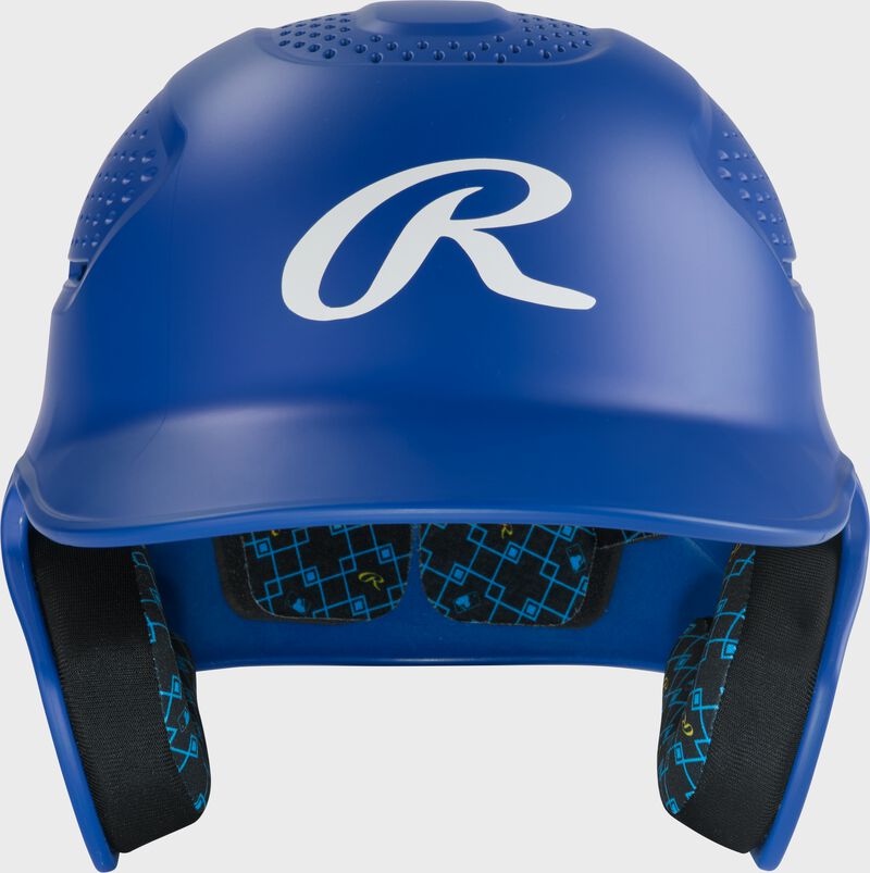 Rawlings Rx2 Matte Junior Batting Helmet - Royal